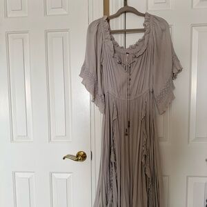 Free People Beach Bliss Maxi in Taupe